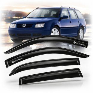 Купити Дефлектори вікон ветровики Volkswagen Bora Variant / Jetta IV Variant 1999-2005 Скотч 3M Voron Glass 91407 Дефлектори вікон Volkswagen