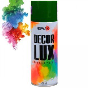 Купити Акрилова фарба Nowax Спрей 450 мл Зелений мох (moss green/ral6005) NX48030 58844 Фарби аерозольні