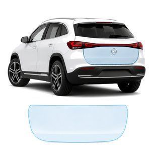 Купити Антигравійна захисна бронеплівка за лекалами для Mercedes-Benz EQA 2021- зона кришки багажника 106838 Модельні лекала захисних плівок для Mercedes-Benz