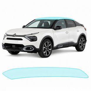 Купити Антигравійна захисна бронеплівка за лекалами для Citroen C4 / e-C4 III 2020- - зона даху 103894 Модельні лекала захисних плівок для Citroen