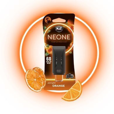 Купити Ароматизатор повітря на обдув K2 NEONE ALLRIGHT ORANGE Апельсин (V372) (K20774) 87003 Ароматизатор на обдування