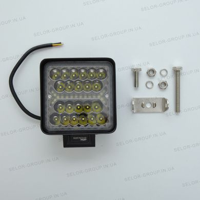 Купити Додаткова LED фара 66W (3W*22) 10-30V 110x110x45 mm Дальній 1 шт 8499 Додаткові LЕD фари