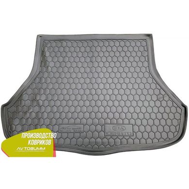 Купить Автомобильный коврик в багажник Kia Cerato 2013- Base / Резино - пластик 42135 Коврики для KIA