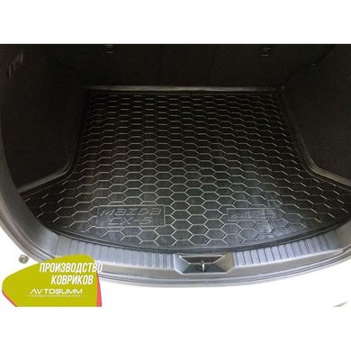 Купити Автомобільний килимок у багажник Mazda CX-5 2017- Гумо - пластик 42185 Килимки для Mazda