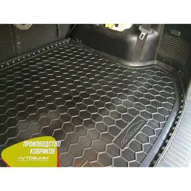 Купить Автомобильный коврик в багажник Kia Sorento 2009-2015 (7 мест) / Резиновый (Avto-Gumm) 28387 Коврики для KIA