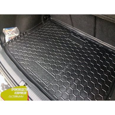 Купить Автомобильный коврик в багажник Volkswagen Golf 7 Sportsvan 2013- 42435 Коврики для Volkswagen