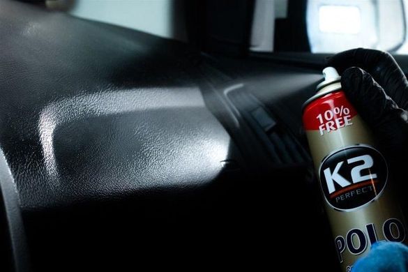 Купить Полироль торпеды спрей K2 Polo Coffee Кофе 750ml Оригинал (K407KA1) 40625 Полироль торпеды спрей