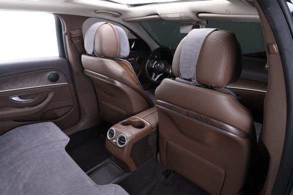 Купить Накидки на передние сидения Алькантара Maybach Дополнительная вентиляция Серые 2 шт 96500 Накидки для сидений Premium (Алькантара)