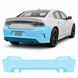 Buy Pre-cut paint protection film for Dodge Charger LD facelift 2015-2023 - rear bumper 104067 Model-specific paint protection film patterns for Dodge