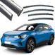 Купити Дефлектори вікон вітровики Benke для Volkswagen ID.4 2020- Хром Молдинг З Нержавіючої Сталі 3D 62308 Дефлектори вікон Volkswagen - 1 фото из 7