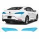 Купити Антигравійна захисна бронеплівка за лекалами для Acura Integra V 2023 - задні ліхтарі стопи 102887 Модельні лекала захисних плівок для Acura