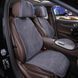 Купить Накидки на передние сидения Алькантара Maybach Дополнительная вентиляция Серые 2 шт 96500 Накидки для сидений Premium (Алькантара)
