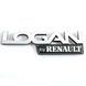 Купить Эмблема надпись Logan by Renault скотч 3M 145 x 25 мм 5836(MTJ) 36747 Эмблема надпись на иномарки