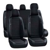 Купить Чехлы Накидки для сидений Voin 5D Комплект Полоска Черные (VD-220 Bk Full) 66894 Накидки для сидений Premium (Алькантара)