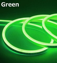 Купить Лента - Силикон LED Neon - 12v 50см зеленая гибкая (боковое свечение/шир.12мм/выс. 6мм) 26496 Лента Силиконовая - боковое свечение