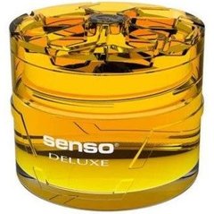 Купити Ароматизатор повітря Банку із гелем Senso Deluxe - Vanila Creme (Ванільний крем) 57613 Ароматизатори під сидіння