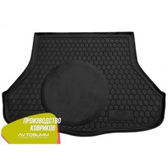 Купити Автомобільний килимок в багажник Kia Cerato 2013- Mid/Top / Гумо - пластик 42136 Килимки для KIA