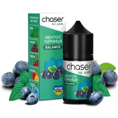 Купить Chaser жидкость 30 ml 50 mg Черника с ментолом 66561 Жидкости от Chaser