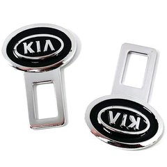 Купить Заглушки ремня безопасности с логотипом KIA 2 шт 32070 Заглушки ремня безопасности