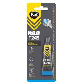 Купить Фиксатор Резьбы K2 PROLOK MEDIUM 6 мл Синий B150N 1 шт 67655 Клей Водостойкий - Токопроводящий - Для зеркала и стекла