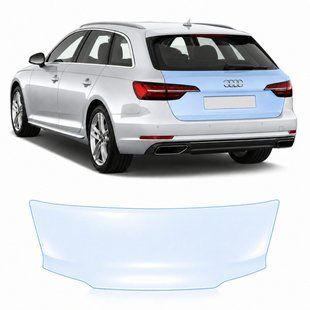 Купити Антигравійна захисна бронеплівка за лекалами для Audi A4 B9 2015-2019 - зона кришки багажника 101438 Модельні лекала захисних плівок для Audi