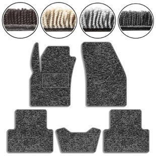 Buy Carpet floor mats for Volvo S 40 II 2004-2012 Sedan with heel pad 5 pcs (Magnum) 86798 Floor mats for Volvo