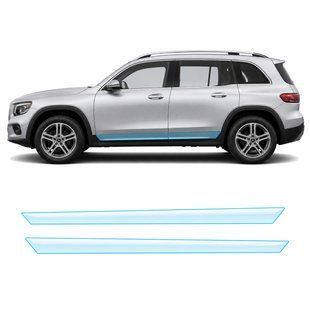 Buy Pre-cut paint protection film for Mercedes-Benz GLB X247 2019-2023 - lower body area 106972 Model-specific paint protection film patterns for Mercedes-Benz