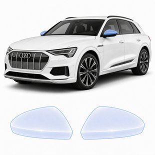 Купити Антигравійна захисна бронеплівка за лекалами для Audi e-tron GE 2019-2022 - дзеркала 101738 Модельні лекала захисних плівок для Audi