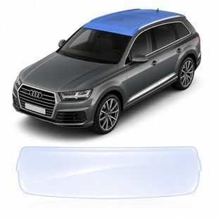 Buy Pre-cut paint protection film for Audi Q7 4M 2015-2019 - roof area 101688 Model-specific paint protection film patterns for Audi