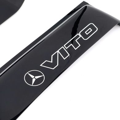 Купить Дефлекторы окон ветровики Mercedes Vito 2003-2015 W639 8 см Скотч 3M Voron Glass 60844 Дефлекторы окон Mercedes-Benz