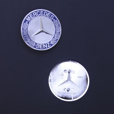 Купить Эмблема для Mercedes 56 мм пластиковая 22308 Эмблемы на иномарки
