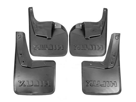 Купити Бризковики Volkswagen Toyota Hilux VIII Revo 2015-4WD Модельні комплект 4 шт (OEM: 76621-0K140 76622-0K140 76625-0K270 76626-0K270) 110378 Бризговики Toyota