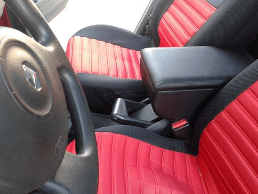 Купити Підлокітник модельний Armrest для Renault Megane III 2008-2016 Чорний 40246 Підлокітники в авто