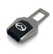 Купить Заглушка ремня безопасности с логотипом Mazda Темный хром 1 шт 39471 Заглушки ремня безопасности - 6 фото из 6