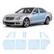Купить Антигравийная защитная бронепленка по лекалам для Mercedes-Benz S-Class W221 2005-2009 - зоны дверей и стойки окон 107173 Модельные лекала защитных пленок для Mercedes-Benz
