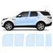 Купити Антигравійна захисна бронеплівка за лекалами для Land Rover Discovery Sport L550 2014-2019 - зони дверей і стійки вікон 105973 Модельні лекала захисних плівок для Land Rover