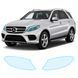 Купити Антигравійна захисна бронеплівка за лекалами для Mercedes-Benz GLE W166 facelift 2015-2019 - оптика (фари та ПТФ) 107040 Модельні лекала захисних плівок для Mercedes-Benz