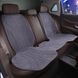 Купити Накидка на задні сидіння Алькантара Maybach Додаткова вентиляція Сірі 1 шт 96501 Накидки для сидінь Premium (Алькантара)