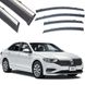 Купити Дефлектори вікон вітровики Benke для Volkswagen Jetta (Sagitar) Mk7 2019- Хром Молдинг З Нержавіючої сталі (BVWST1923-W/S) 62309 Дефлектори вікон Volkswagen - 1 фото из 7