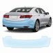 Купить Антигравийная защитная бронепленка по лекалам для Acura TLX I facelift 2018-2020 - задний бампер 102999 Модельные лекала защитных пленок для Acura