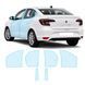 Купить Антигравийная защитная бронепленка по лекалам для Renault Taliant I 2025- зоны дверей и стойки окон 108637 Модельные лекала защитных пленок для Renault