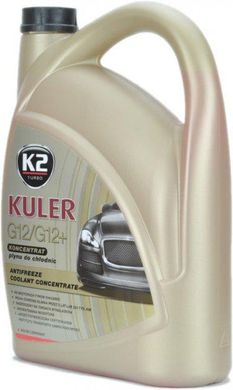 Купити Антифриз концентрат K2 Kuler Long Life -80 Червоний G12 / G12+ Оригінал 5 л (T215C) (K20266) 42550 Антифризи