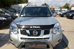 Купить Дефлектор капота мухобойка Nissan X-Trail (T31) 2007-2014 logo 2602 Дефлекторы капота Nissan