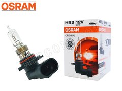 Купить Автолампа галогенная Osram Original Line 12V HB3 60W 1 шт (9005) 38377 Галогеновые лампы Osram