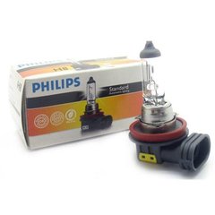 Купить Автолампа галогенная Philips Standart H8 12V 35W 3200K 1 шт (12360C1) 38420 Галогеновые лампы Philips