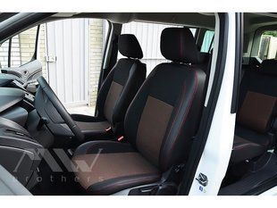 Купить Авточехлы модельные MW Brothers для Ford Transit Connect с 2013 серия Premium Style (красная нить) 59241 Чехлы модельные MW Brothers