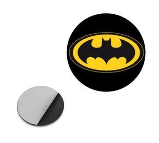 Купить Наклейка с логотипом Batman для автоключей d=15 мм Пластиковая объемная (Завод) 89381 Наклейки на автомобиль