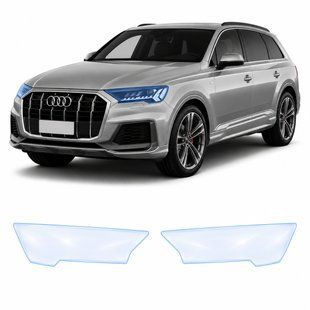 Buy Pre-cut paint protection film for Audi Q7 4M facelift 2020-2024 - optics (headlights & fog lights) 101689 Model-specific paint protection film patterns for Audi