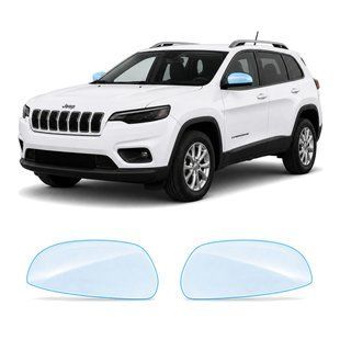 Купити Антигравійна захисна бронеплівка за лекалами для Jeep Cherokee KL facelift 2019-2023 - дзеркала 105329 Модельні лекала захисних плівок для Jeep