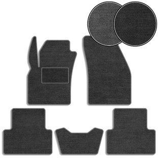 Buy Carpet floor mats for Volvo S 40 II 2004-2012 Sedan with heel pad 5 pcs (Carrera) 72294 Floor mats for Volvo